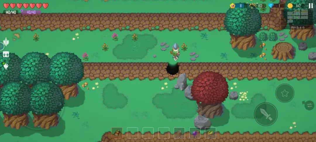 雨叶岛传说内置菜单 2.17Android版 角色扮演 界面