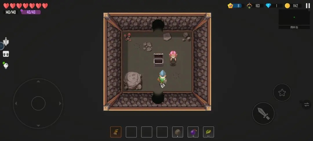 雨叶岛传说内置菜单 2.17安卓版 角色扮演 画面