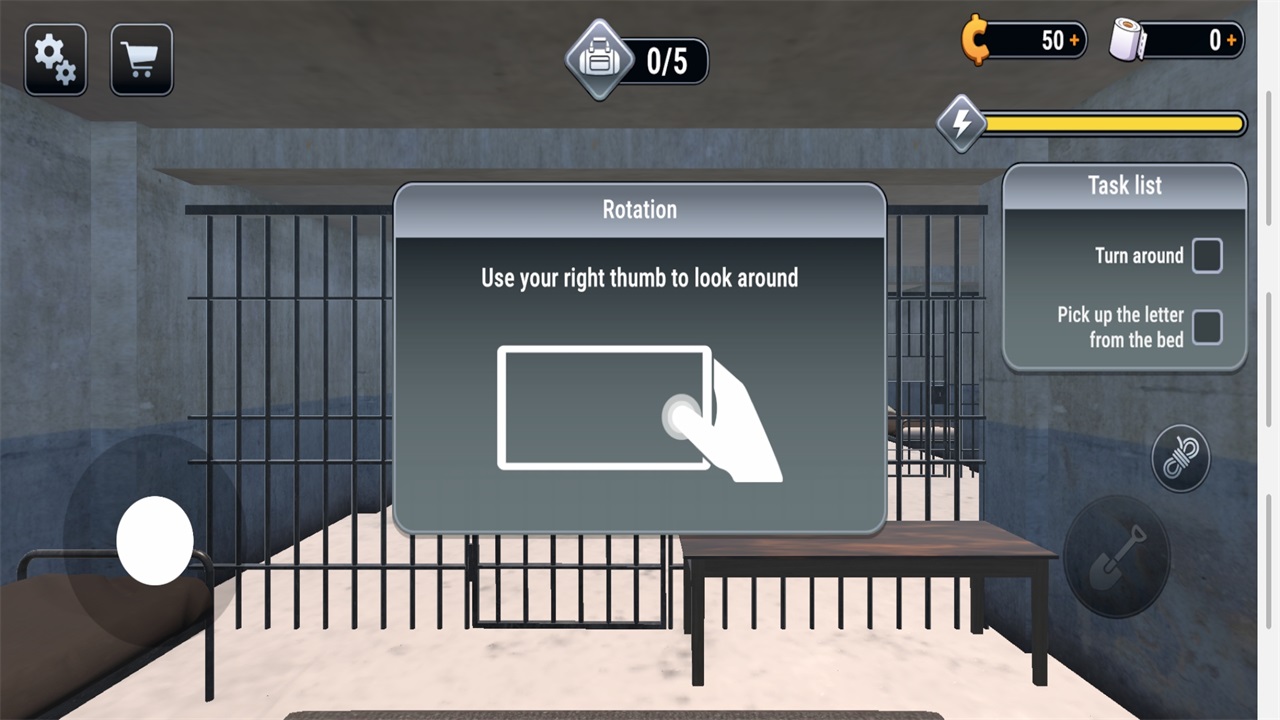 越狱模拟器3d最新版 1.0.7安卓系统系统版 角色扮演 界面